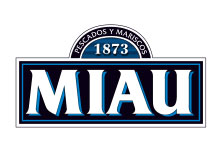 Logotipo de conservas Miau